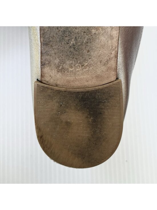 Repetto Cendrillon Metallic Ballet Flats in Silver - Size 36.5 EU/Size 5.5 US
